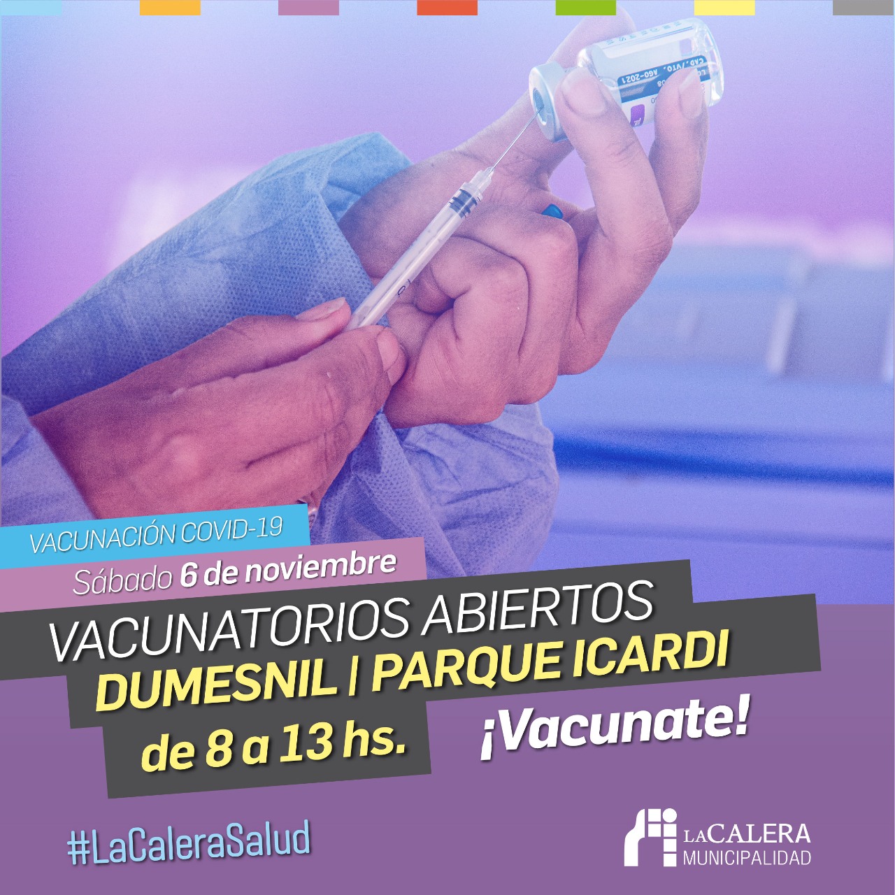 SERVICIOS PARA ESTE FIN DE SEMANA: Vacunatorios – Pre-Cosquin – Noche de Vacunas – Recolección de Residuos