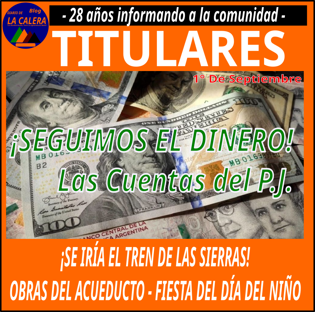 ¡SEGUIMOS EL DINERO!(informe) – MEGA FIESTA DEL NIÑO  – NUEVO ACUEDUCTO – ¡Rumores de Café y ALGO MÁS!