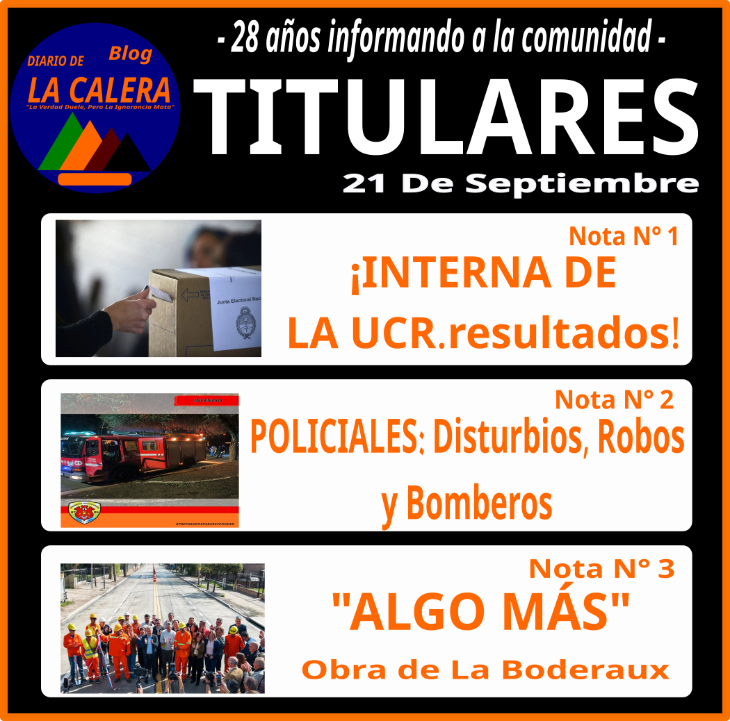 21 DE SEPTIEMBRE